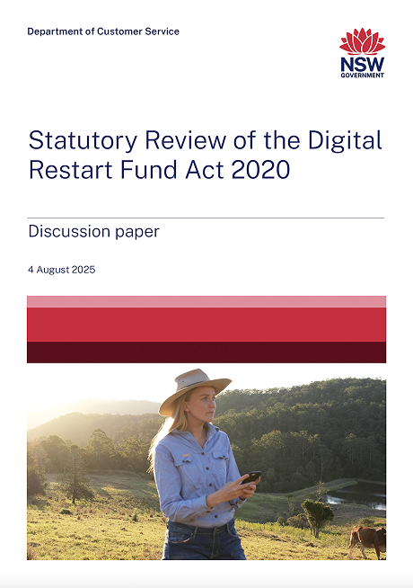 Preview image of Statutory Review of the Digital Restart Fund Act 2020 Discussion paper