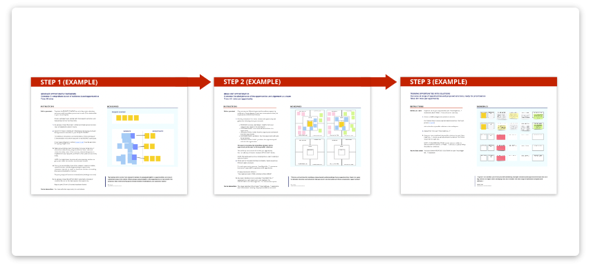 Layout of example activity