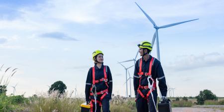 Wind farm technical staff