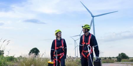 Wind farm technical staff