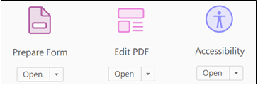 Launch the accessibility checker