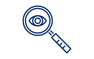 Magnification eye icon