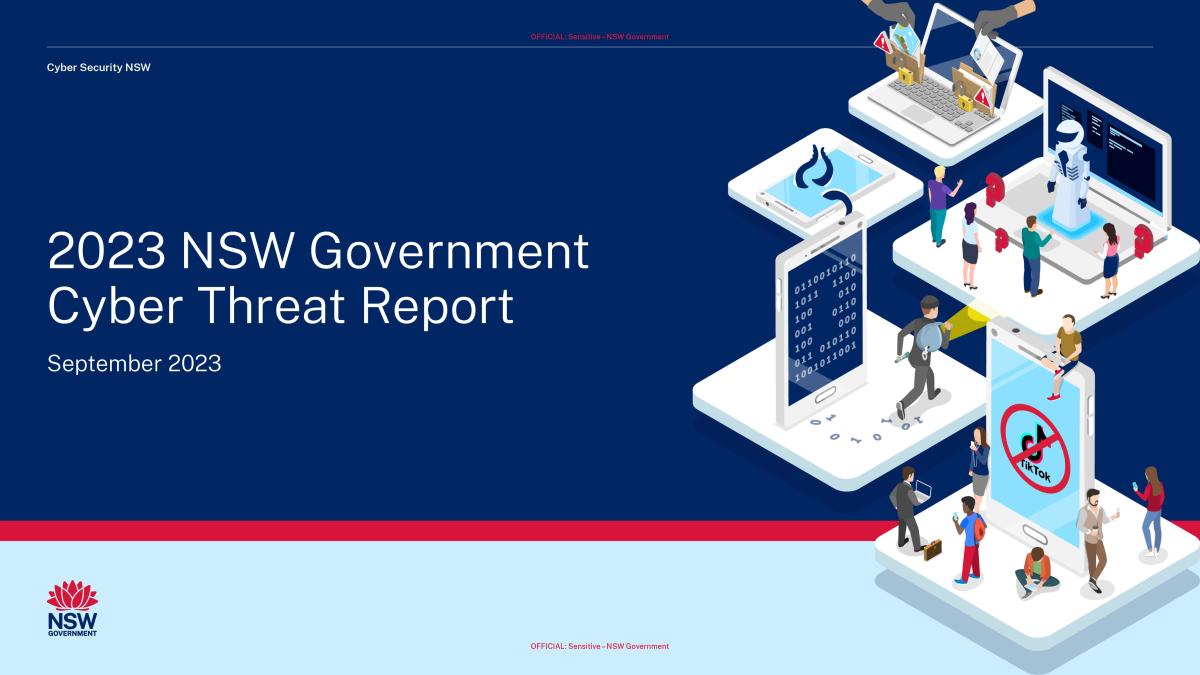 2023 NSW Government Cyber Threat Report | Digital NSW