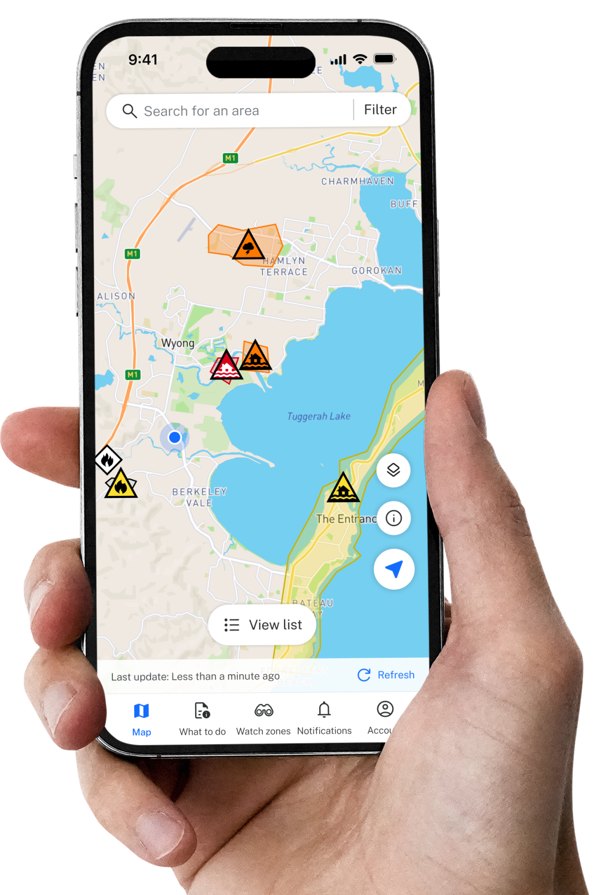 Hazards Near Me app | Digital NSW