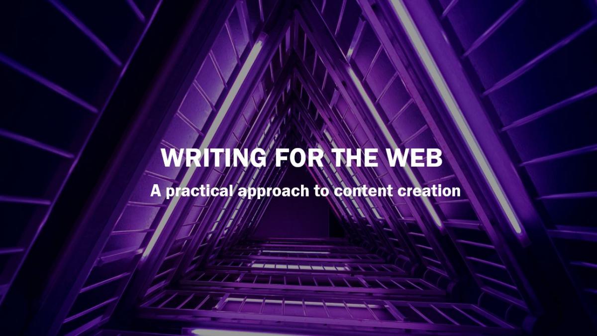 Writing for the Web training deck